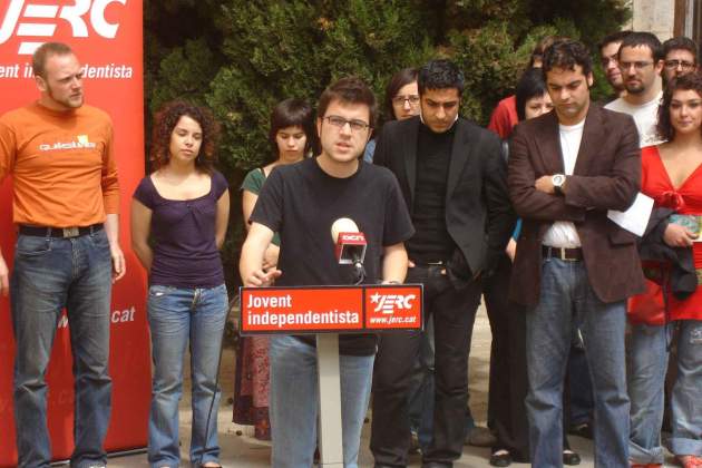 Pere Aragones portaveu JERC 2007 / ACN Pere Aragones portaveu JERC 2007 / ACN