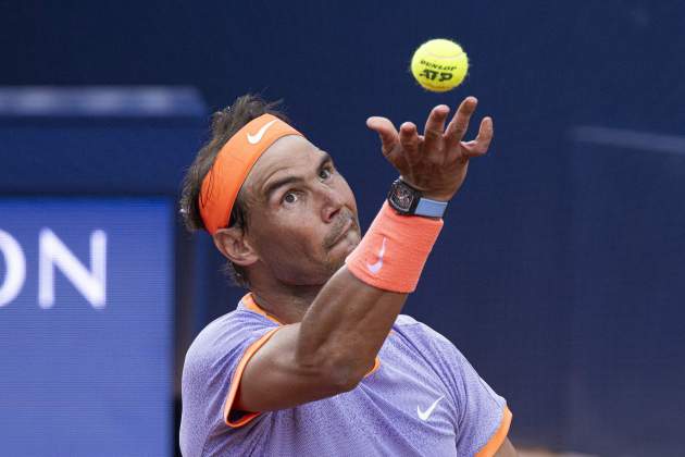 barcelona open banc sabadell 2024 rafa nadal / Foto: Irene Vilà barcelona open banc sabadell 2024 rafa nadal / Foto: Irene Vilà