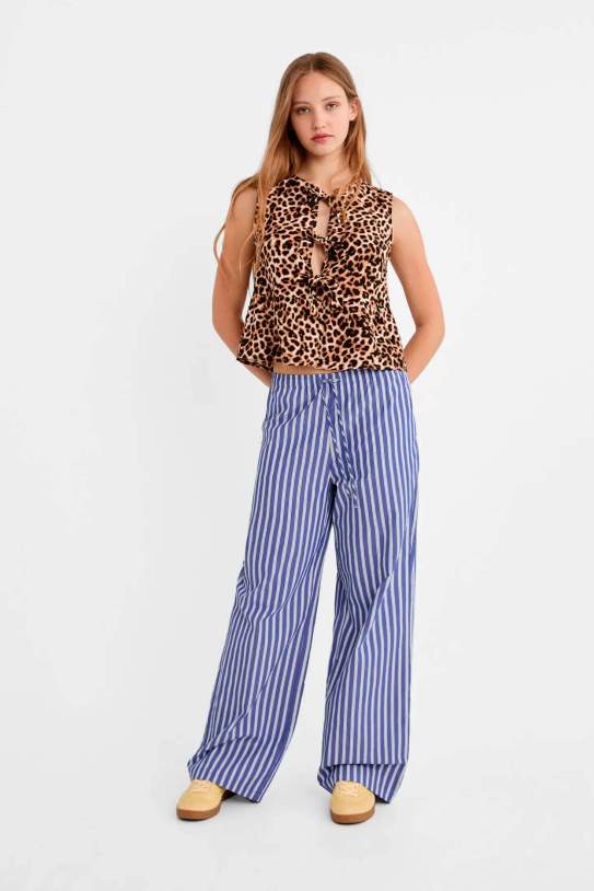 Pantalón largo fluido Pantalón largo fluido
