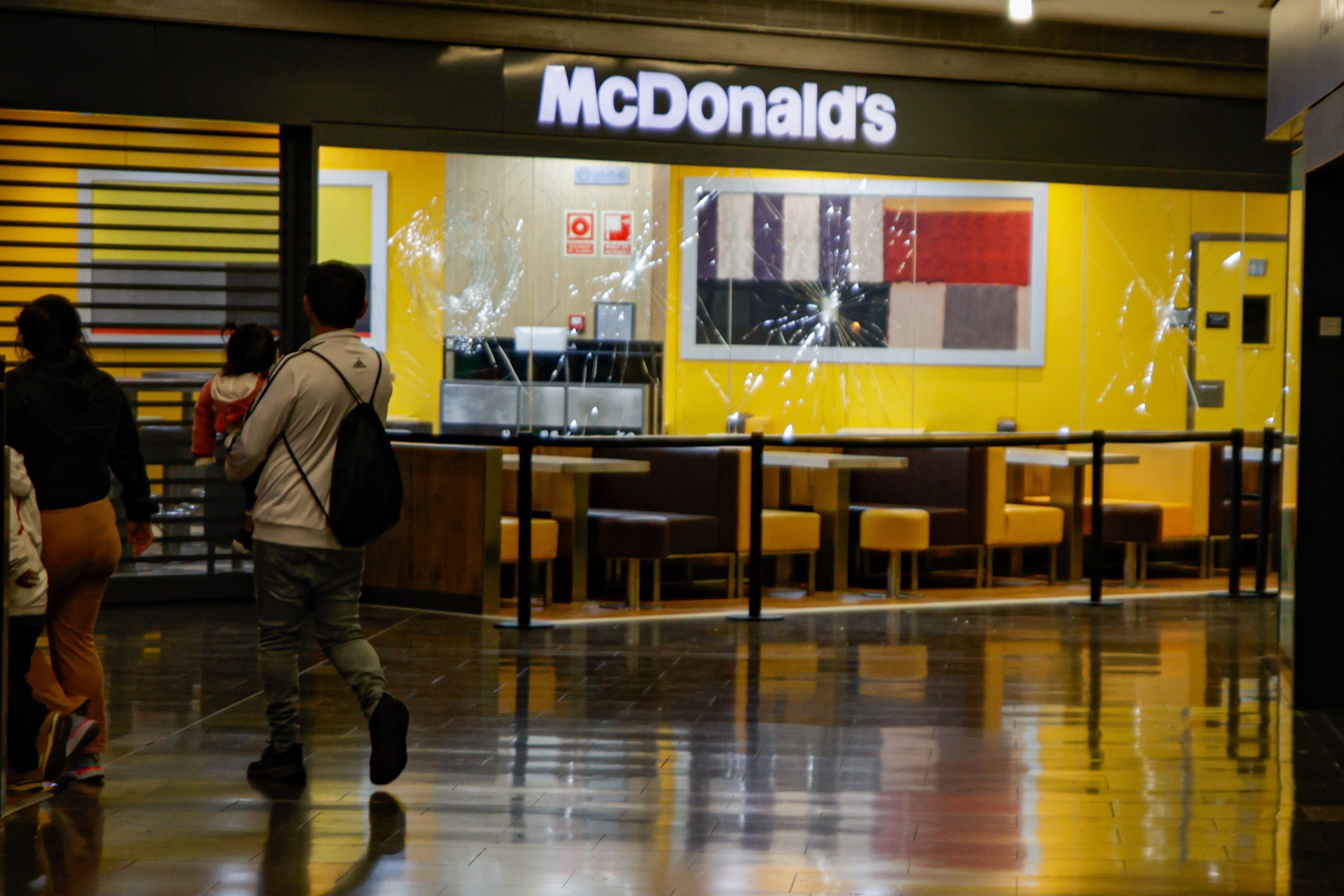 Axe attack on a McDonald's in Catalonia by man "seeking revenge for Gaza war", seen as terrorism