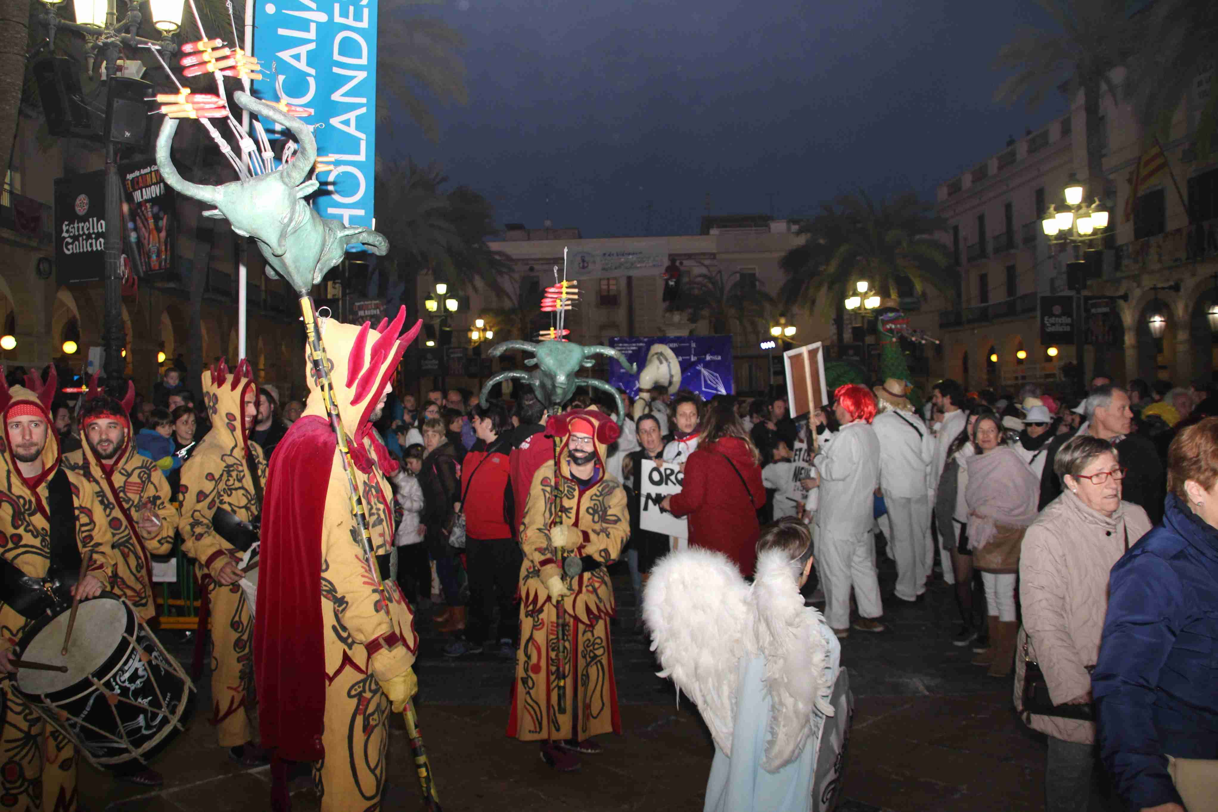 Una mujer, víctima de una agresión sexual múltiple en el Carnaval de Vilanova