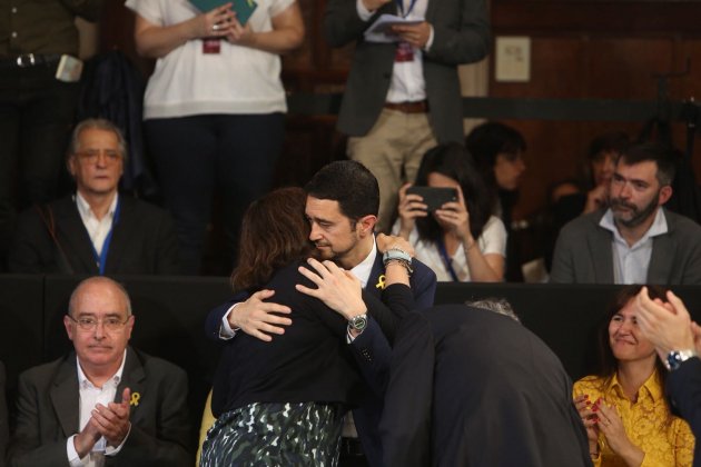 La esposa de Josep Rull Carles Palacio