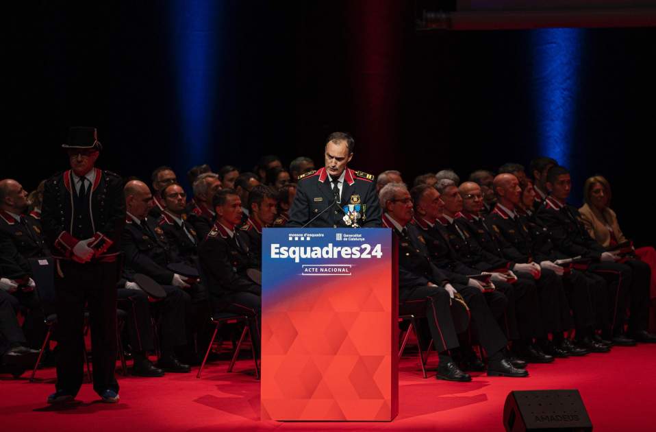 Eduard Sallent, cap del cos dels Mossos / Pau Venteo Eduard Sallent, cap del cos dels Mossos / Pau Venteo