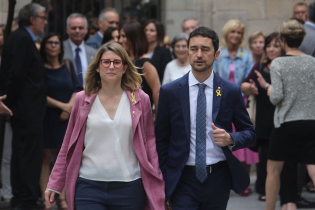 Elsa Artadi y Damià Calvet Carles Palacio