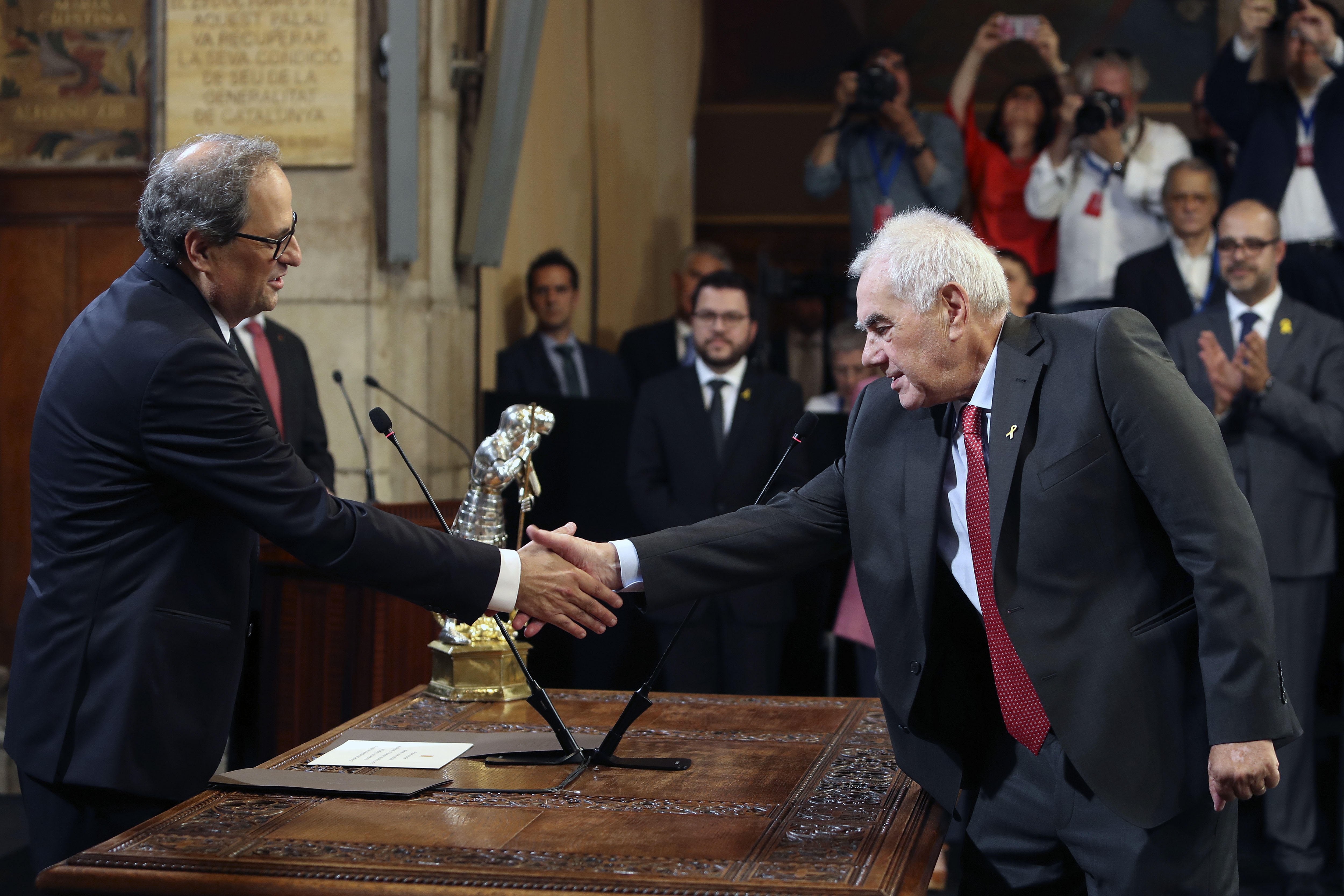 Ernest Maragall: "Aumentaremos la presencia catalana en el mundo"