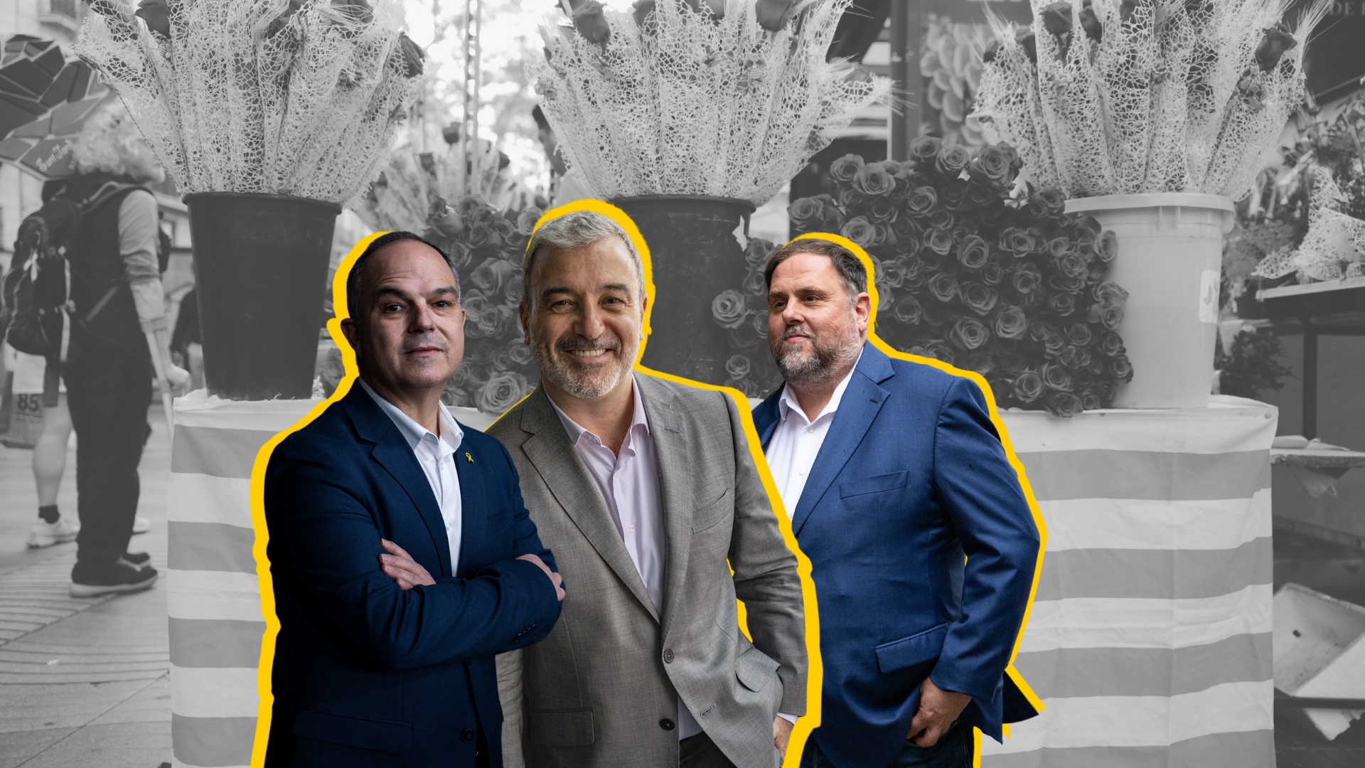 Las recomendaciones por Sant Jordi 2024 de Jaume Collboni, Jordi Turull y Oriol Junqueras