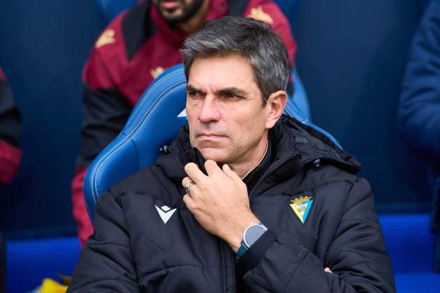Maurici Pellegrino Entrenador Cadiz / Foto: Europa Press