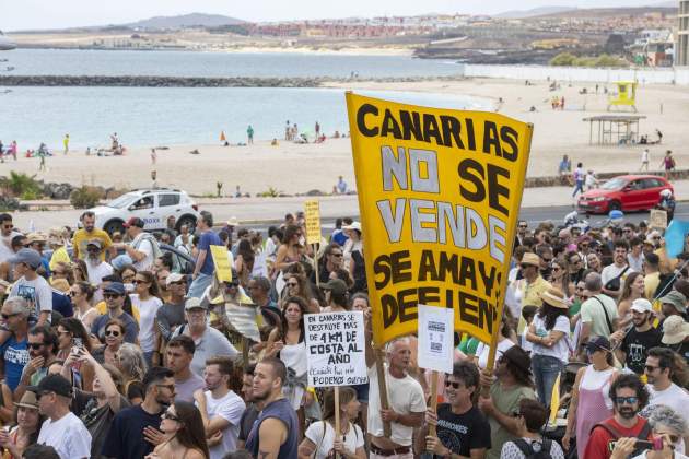 canàries manifestació turisme efe 3