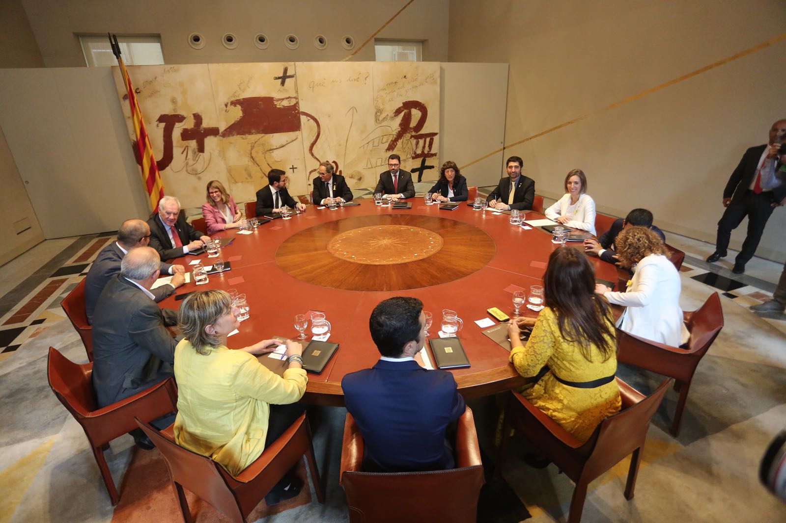 La primera reunión del Govern después de siete meses reactiva la estructura fulminada por el 155