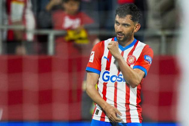 Ivan Martín celebra su gol ante el Cádiz / Foto: EFE