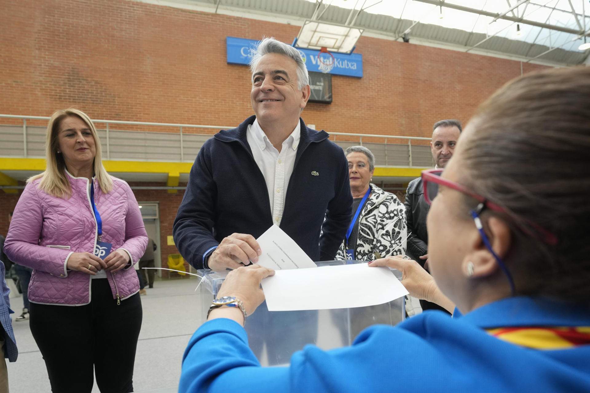 El candidato a Lehendakari del Partido Popular, Javier de Andrés El candidato a Lehendakari del Partido Popular, Javier de Andrés