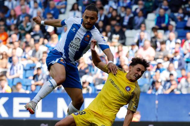 Braithwaite Espanyol Andorra / Foto: @RCDEspanyol Braithwaite Espanyol Andorra / Foto: @RCDEspanyol