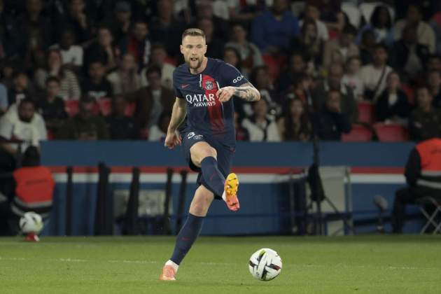 Milan Skriniar disputant un partit amb el PSG / Foto: Europa Press Milan Skriniar disputant un partit amb el PSG / Foto: Europa Press