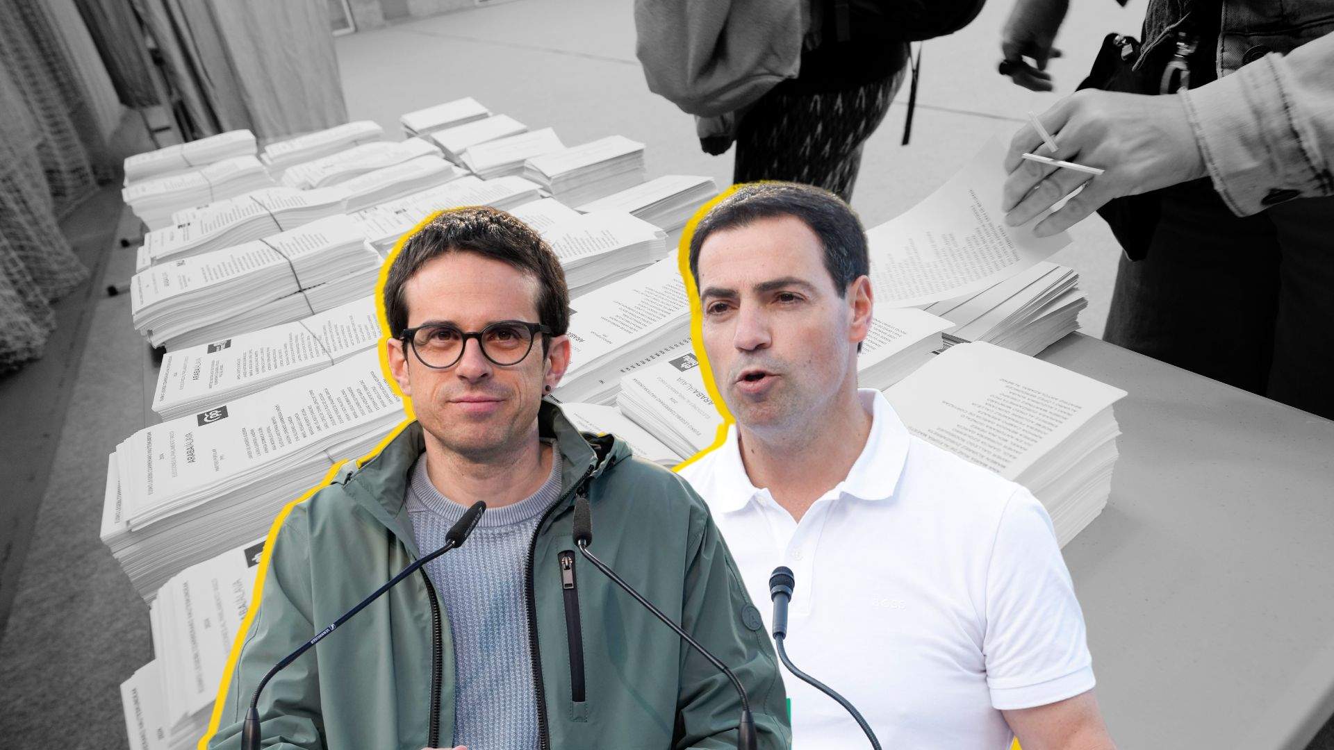 Virtual empate entre el PNV y Bildu en las elecciones vascas, según la encuesta de EITB