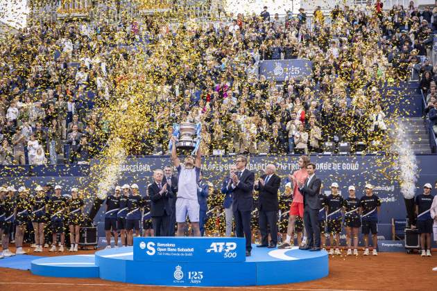 Final Barcelona Open banc Sabadell 2024 Ruud vs Tsitsipas / Foto: Carlos Baglietto