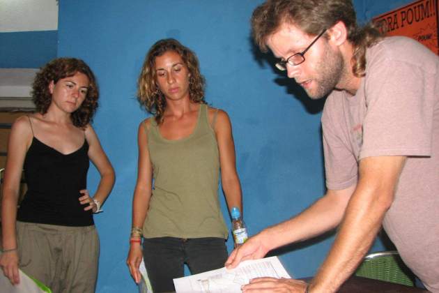 Laia Estrada assemblea habitatge digne tarragona / ACN Laia Estrada assemblea habitatge digne tarragona / ACN