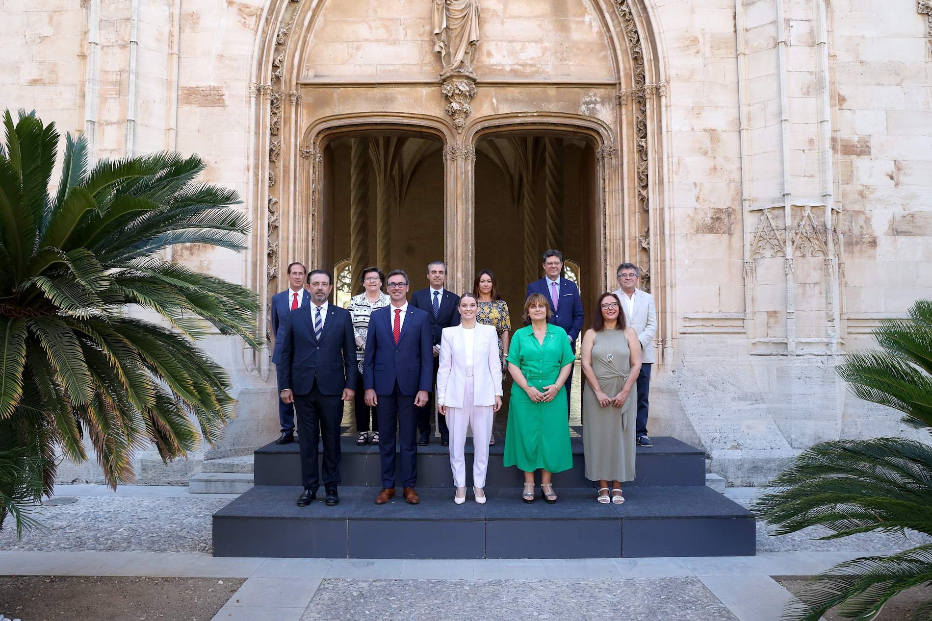 La Llotja de Palma es prepara per rebre l'obra de l'artista britànic Julian Opie