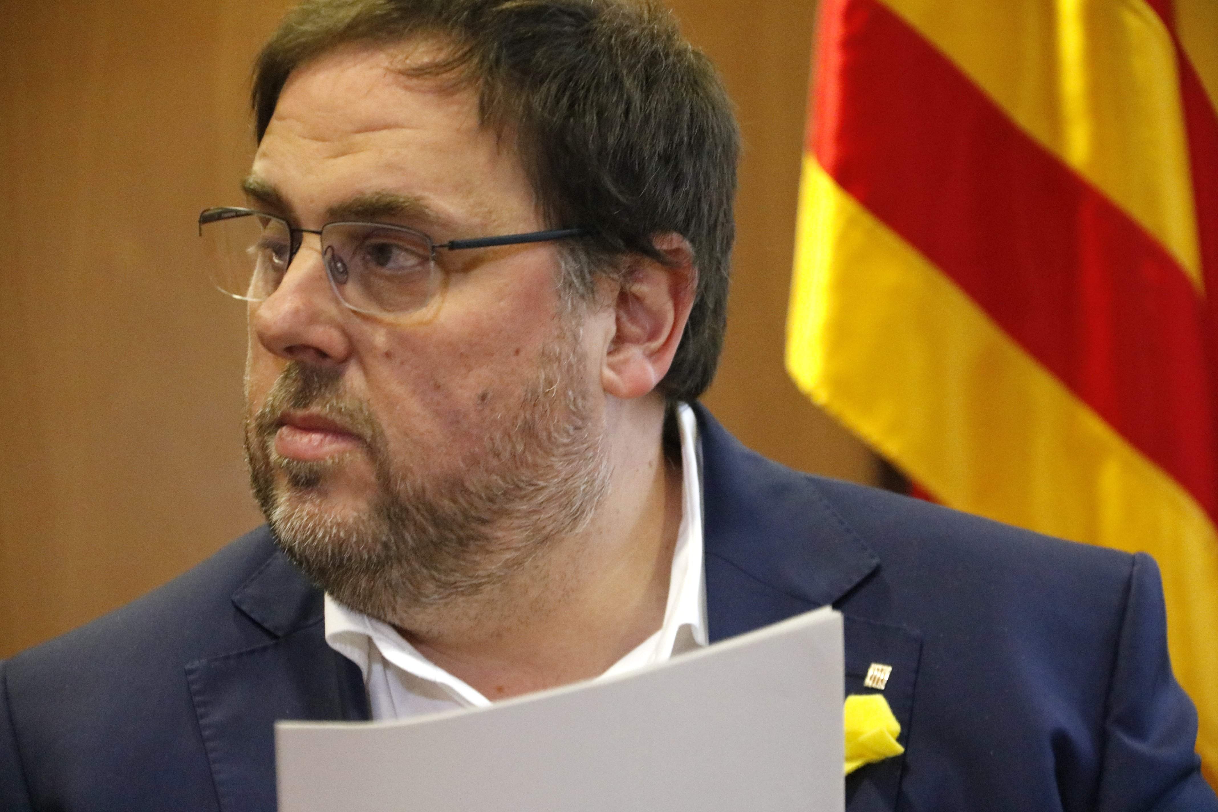 ERC presenta una lista blanca por si se invalida la de Junqueras