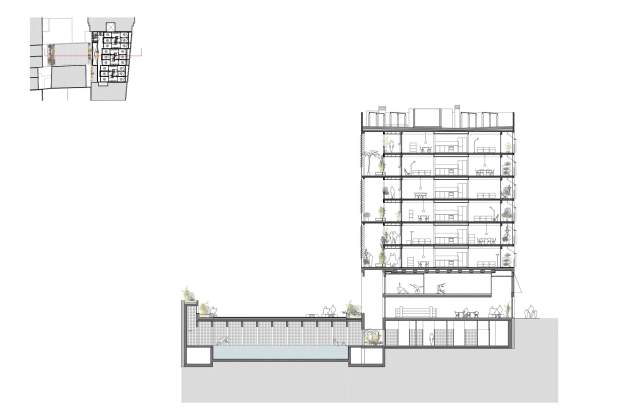 render edifici gimnas social sant pau foto habitat3 (3)