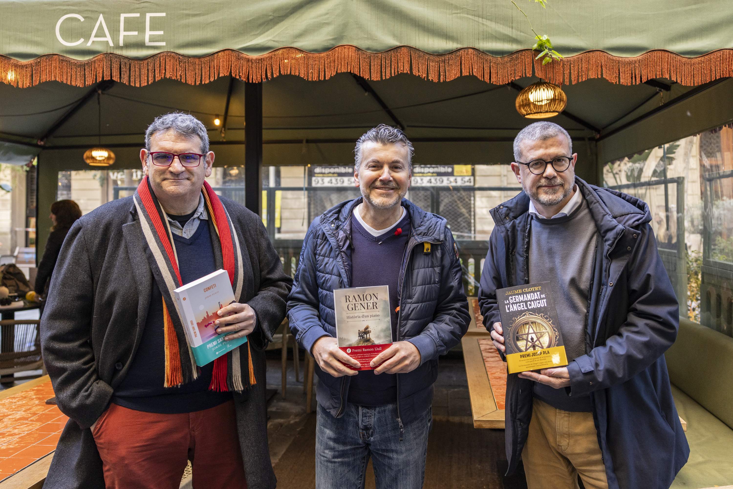 Ramon Gener, Jaume Clotet y Jordi Puntí: los tres Reyes Magos de Sant Jordi