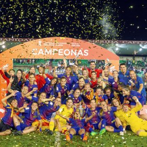 Barça Femení Copa de la Reina celebració Efe Barça Femení Copa de la Reina celebració Efe