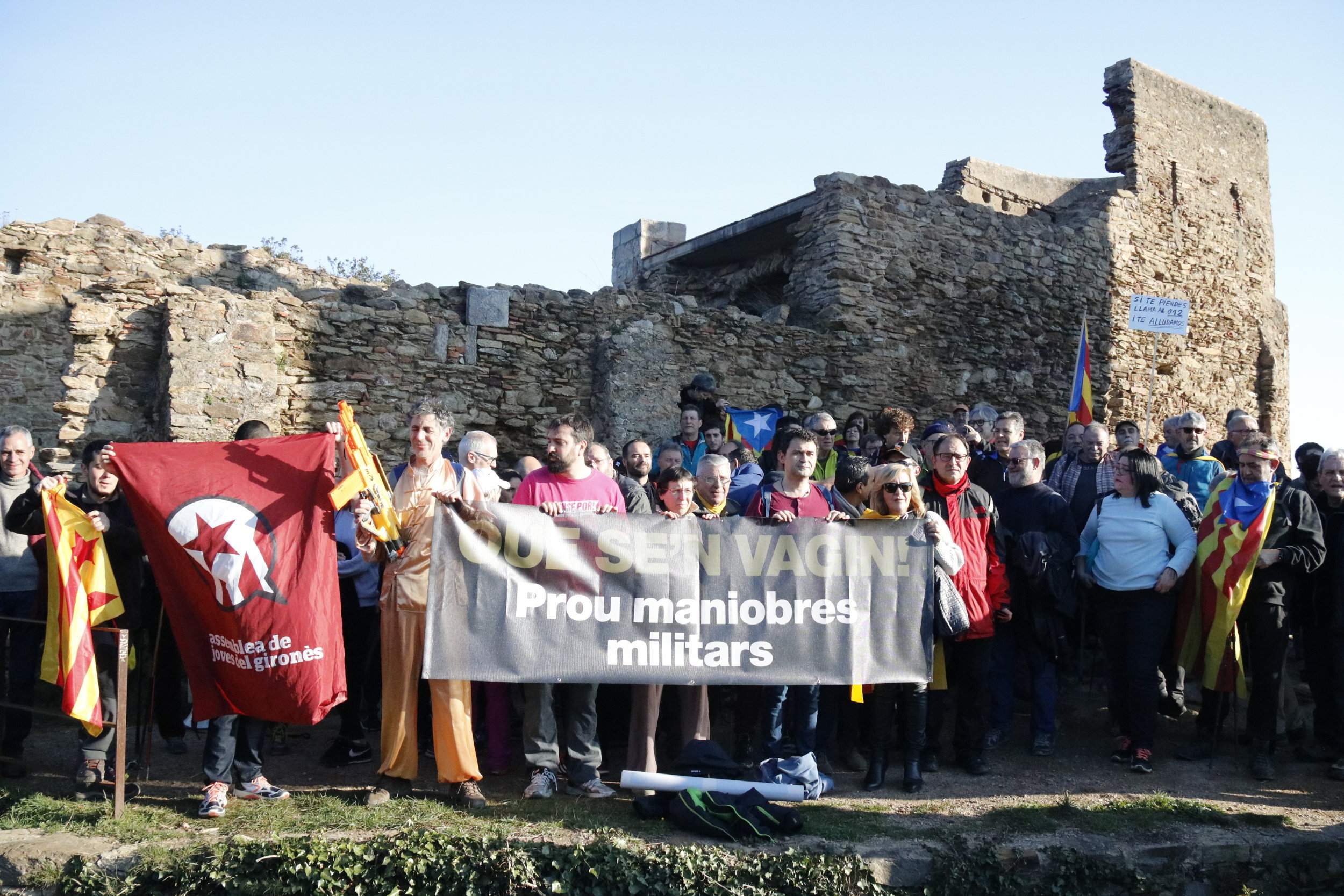 L'Exèrcit: "Els militars han fet una marxa habitual i no maniobres"