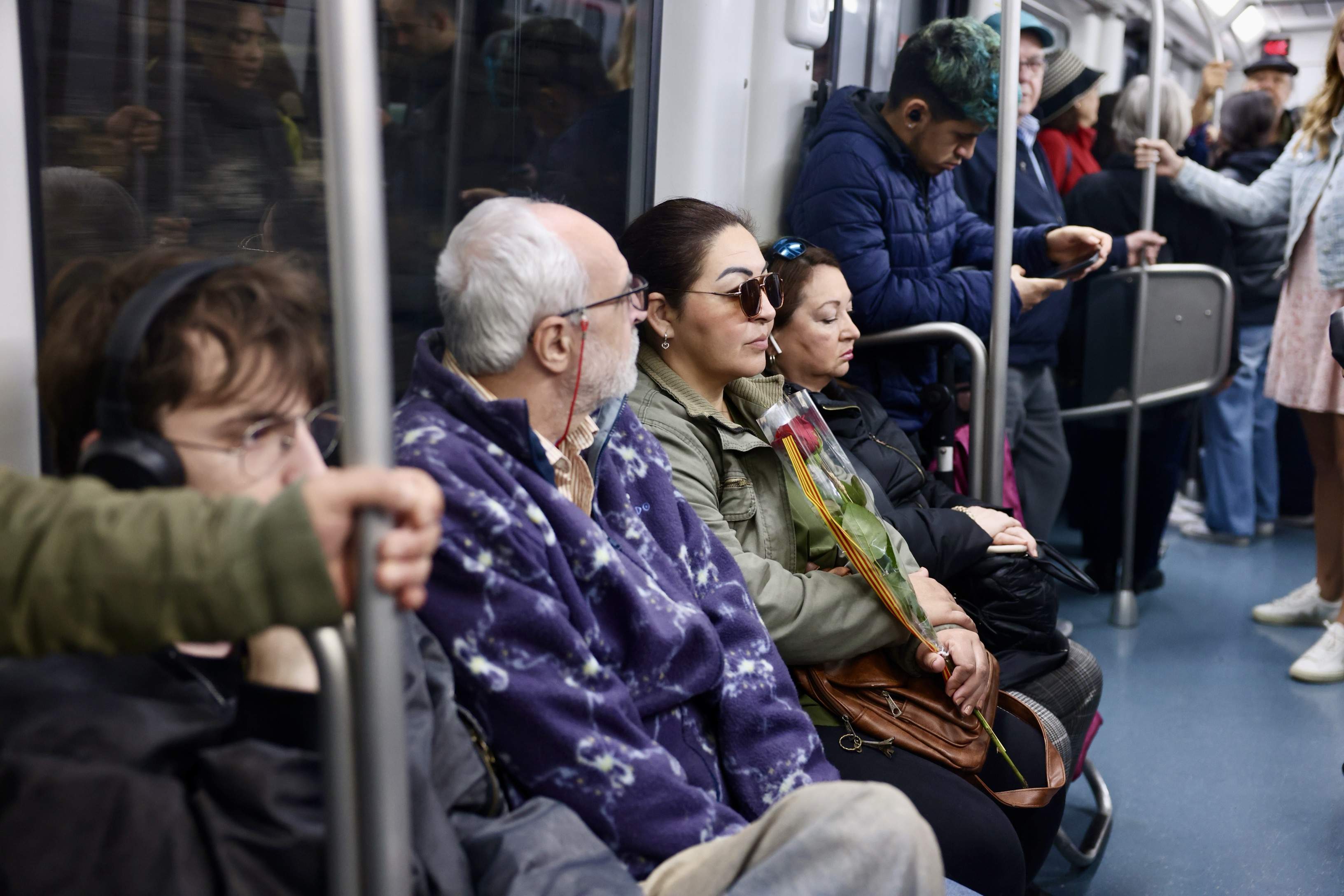 El Metro de Barcelona desplegará más trenes que nunca por Sant Jordi
