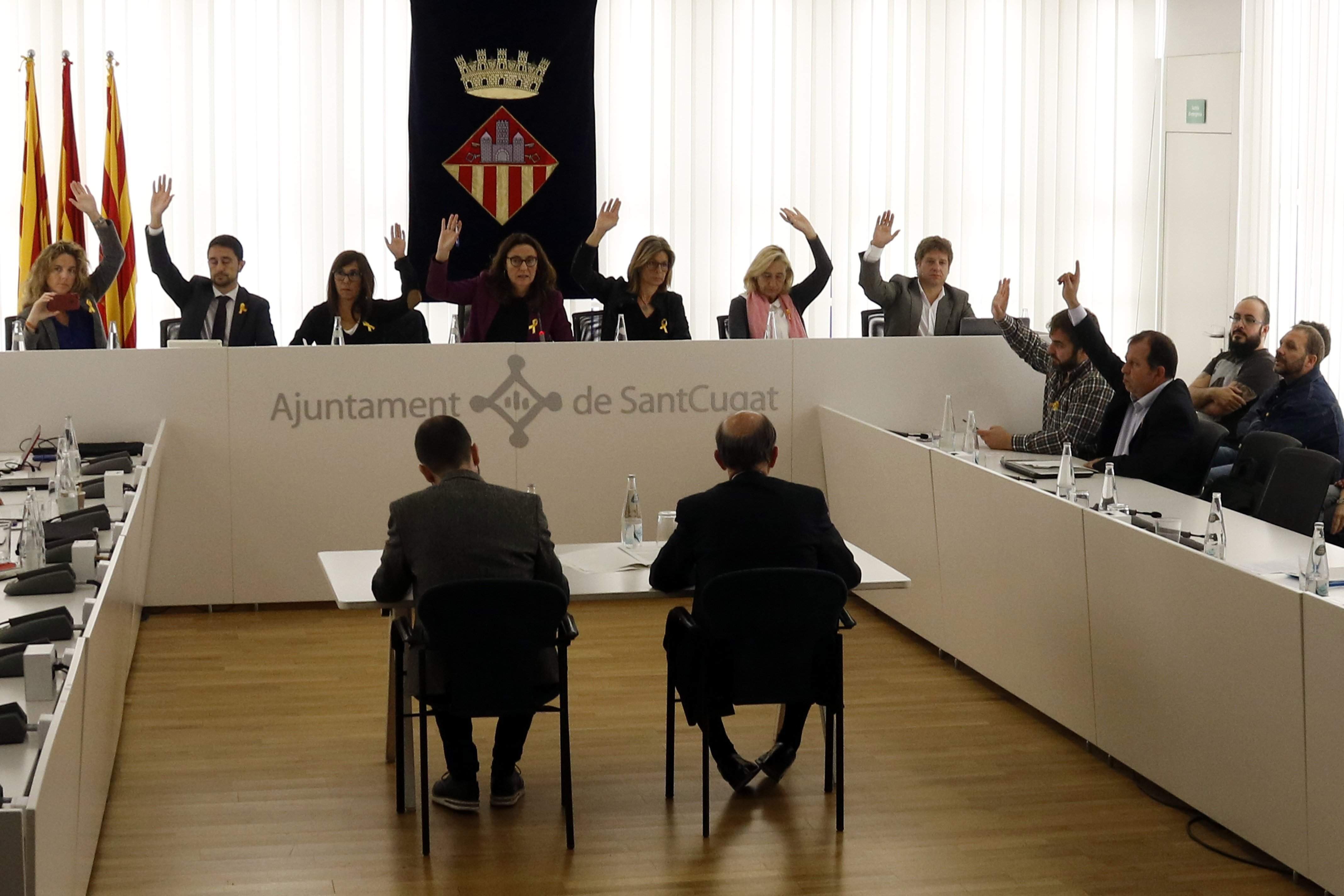 Creix la llista de municipis en contra del 155