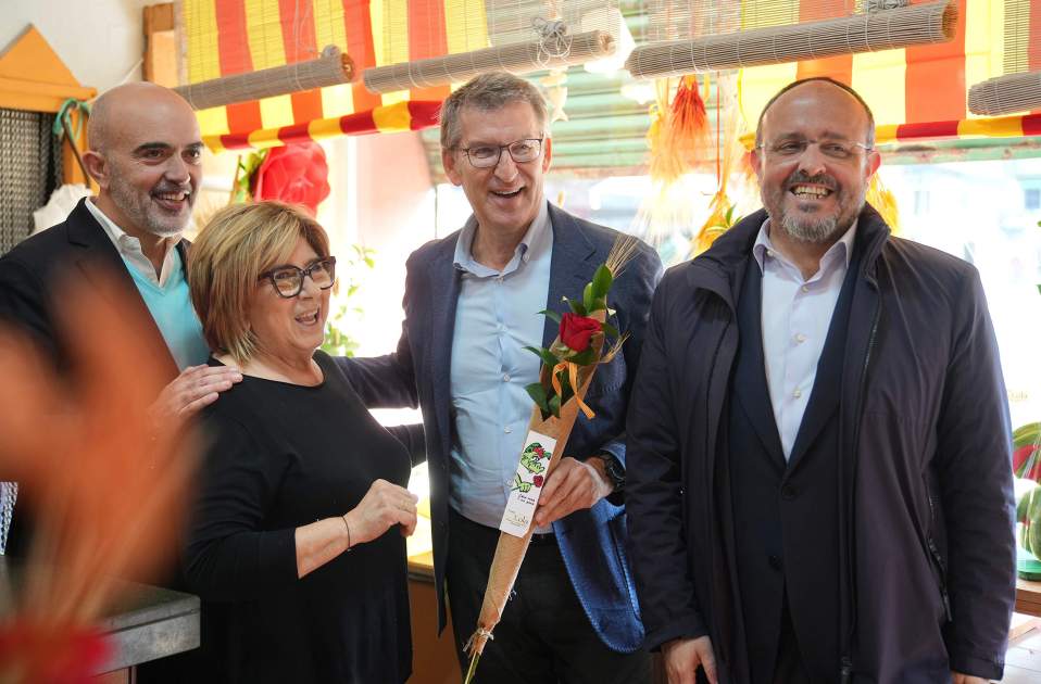 Feijoo Sant Jordi Fernandez ACN Feijoo Sant Jordi Fernandez ACN