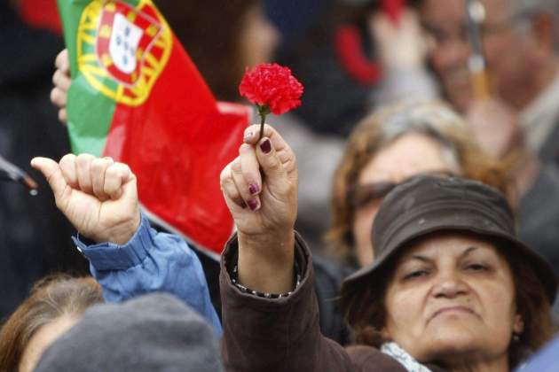 Revolució dels clavells Portugal 2012 Efe