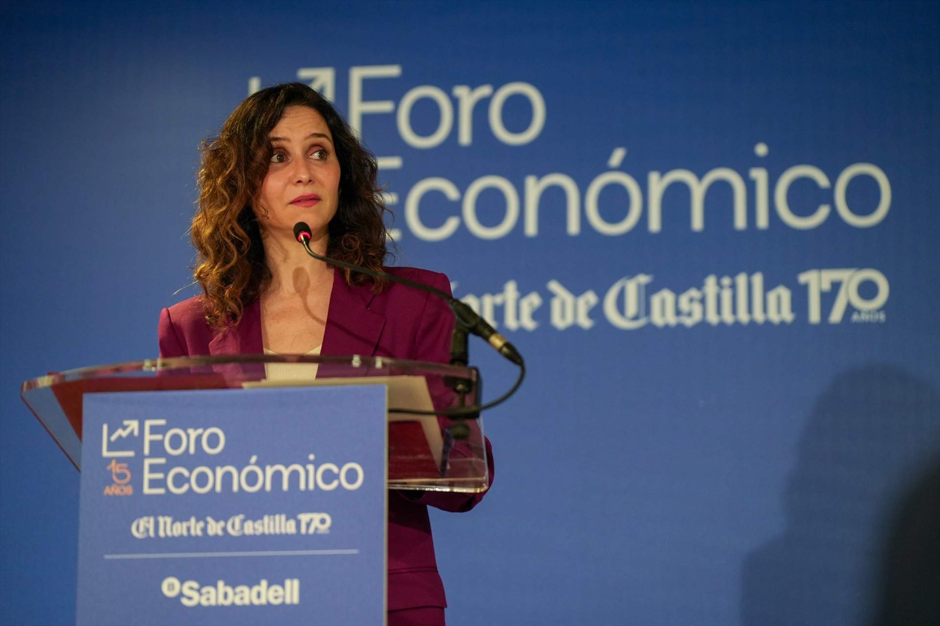 Ayuso Foro Económico Norte de Castilla   Europa Press