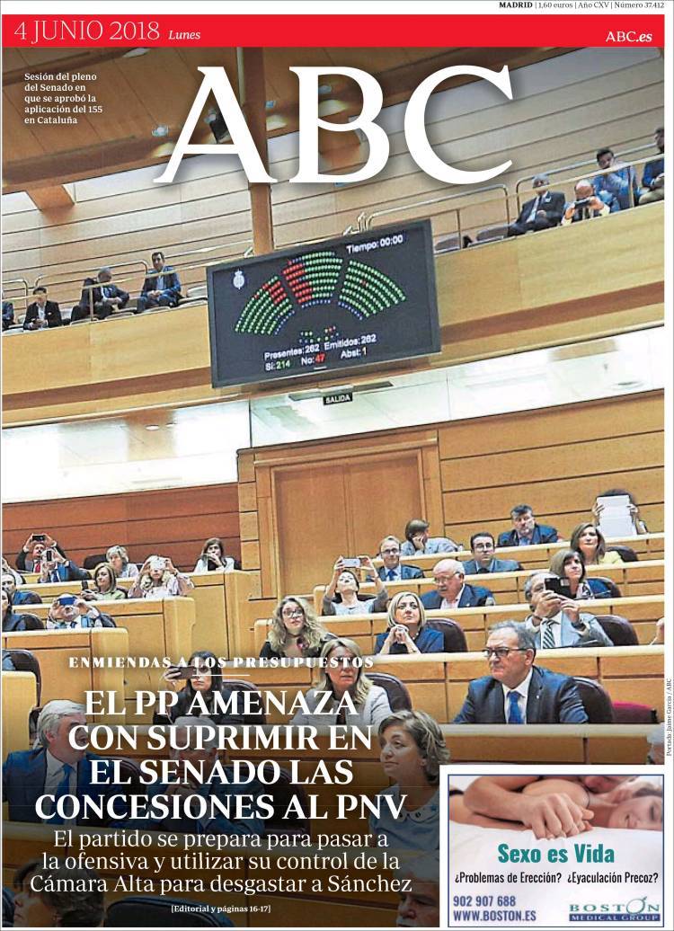 ABC portada 4 juny / EN