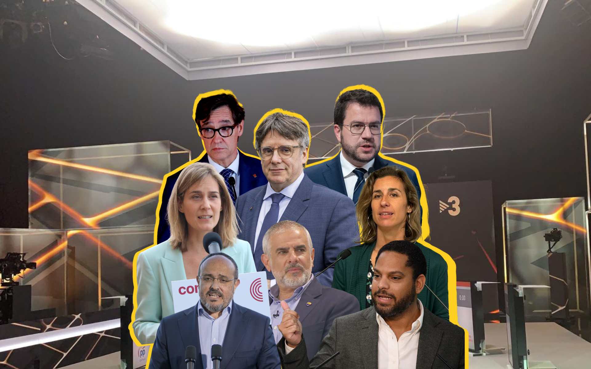 Debats de les eleccions a Catalunya 2024: dates, horaris i candidats participants
