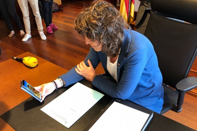 Teresa Jordà primer dilluns a la conselleria / ML Teresa Jordà primer dilluns a la conselleria / ML