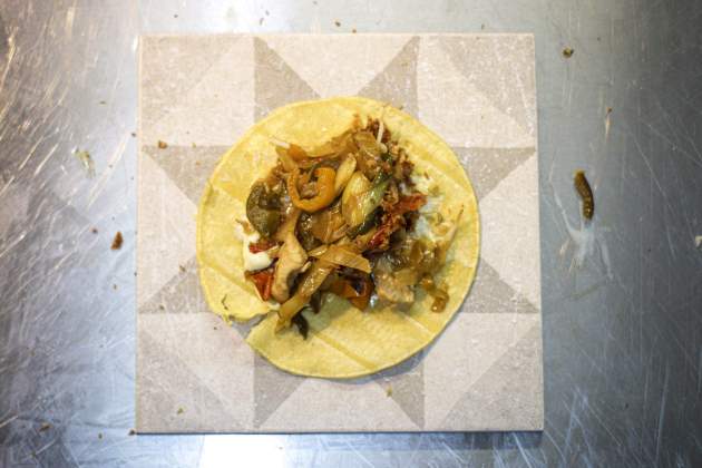 Taco d'ànec - Nikkei Taco d'ànec - Nikkei