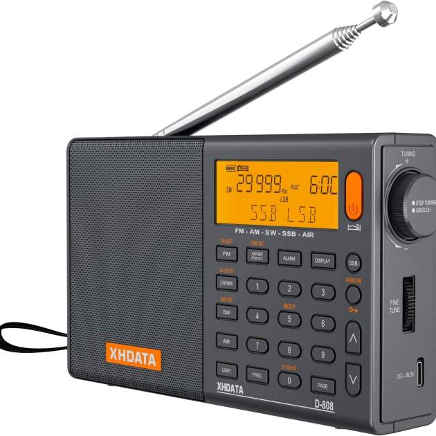 Radio Digital Portátil XHDATA D 808 2