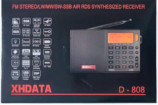 Radio Digital Portátil XHDATA D 808 Radio Digital Portátil XHDATA D 808