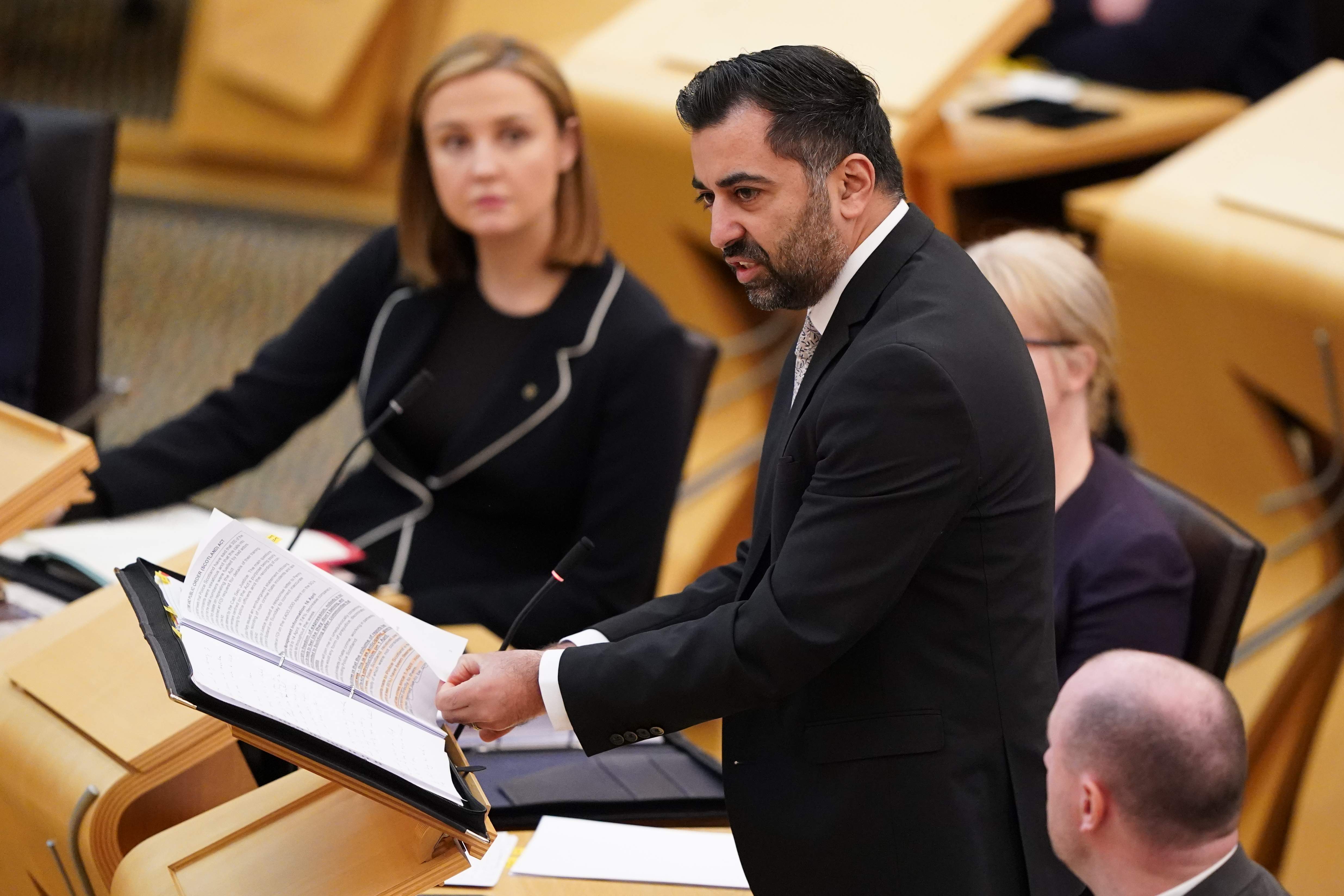 Europa Press minister humza yousaf