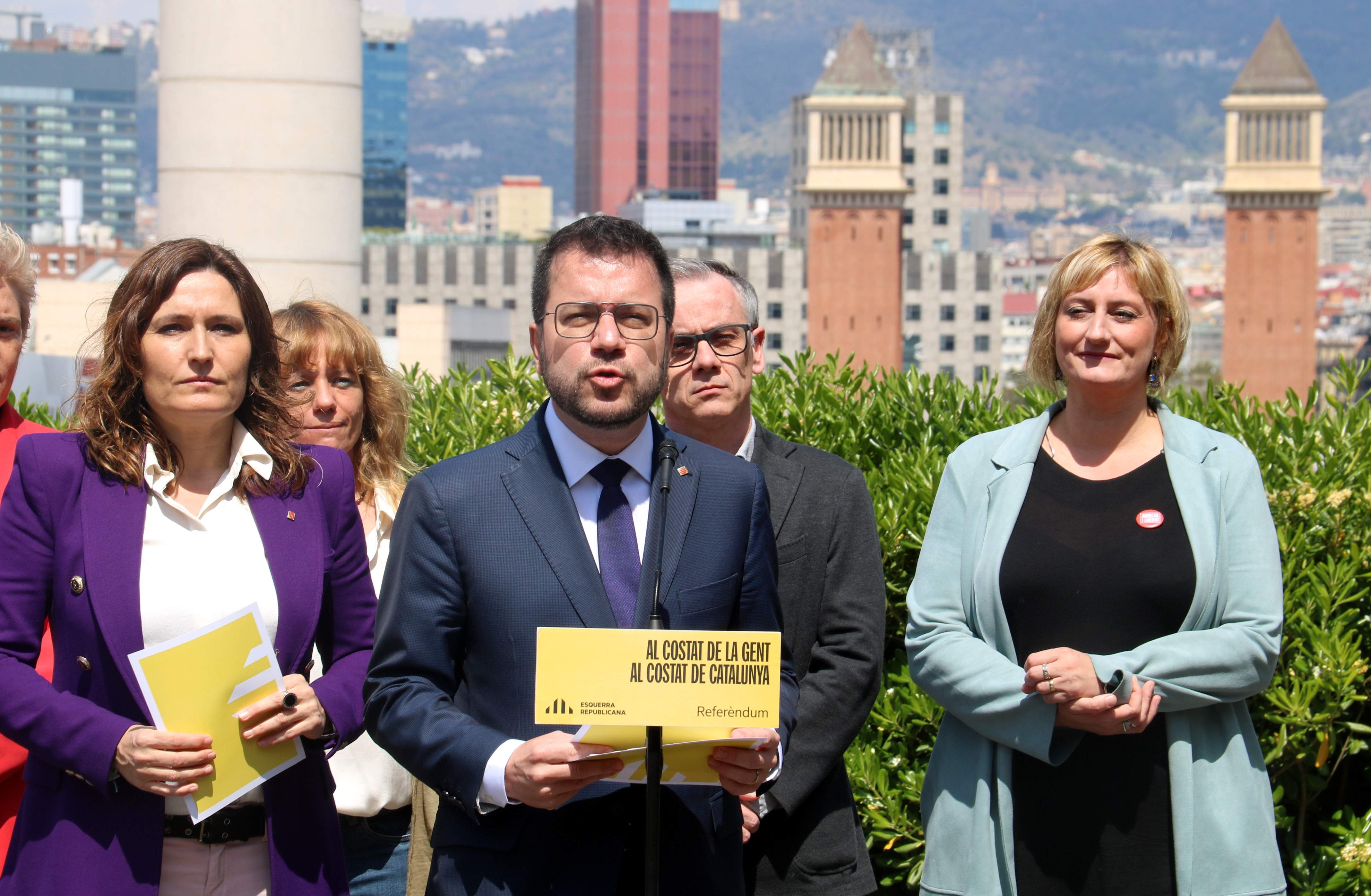 Aragonès says Junts and Puigdemont are now copying ERC's policies after disdaining them