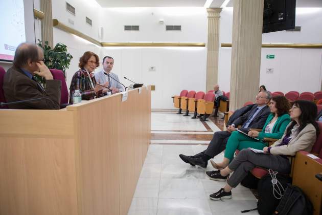 La consellera de Justícia, Gemma Ubasart, assisteix a la jornada al CEJFE, aquest divendres. / Foto: Eva Parey La consellera de Justícia, Gemma Ubasart, assisteix a la jornada al CEJFE, aquest divendres. / Foto: Eva Parey