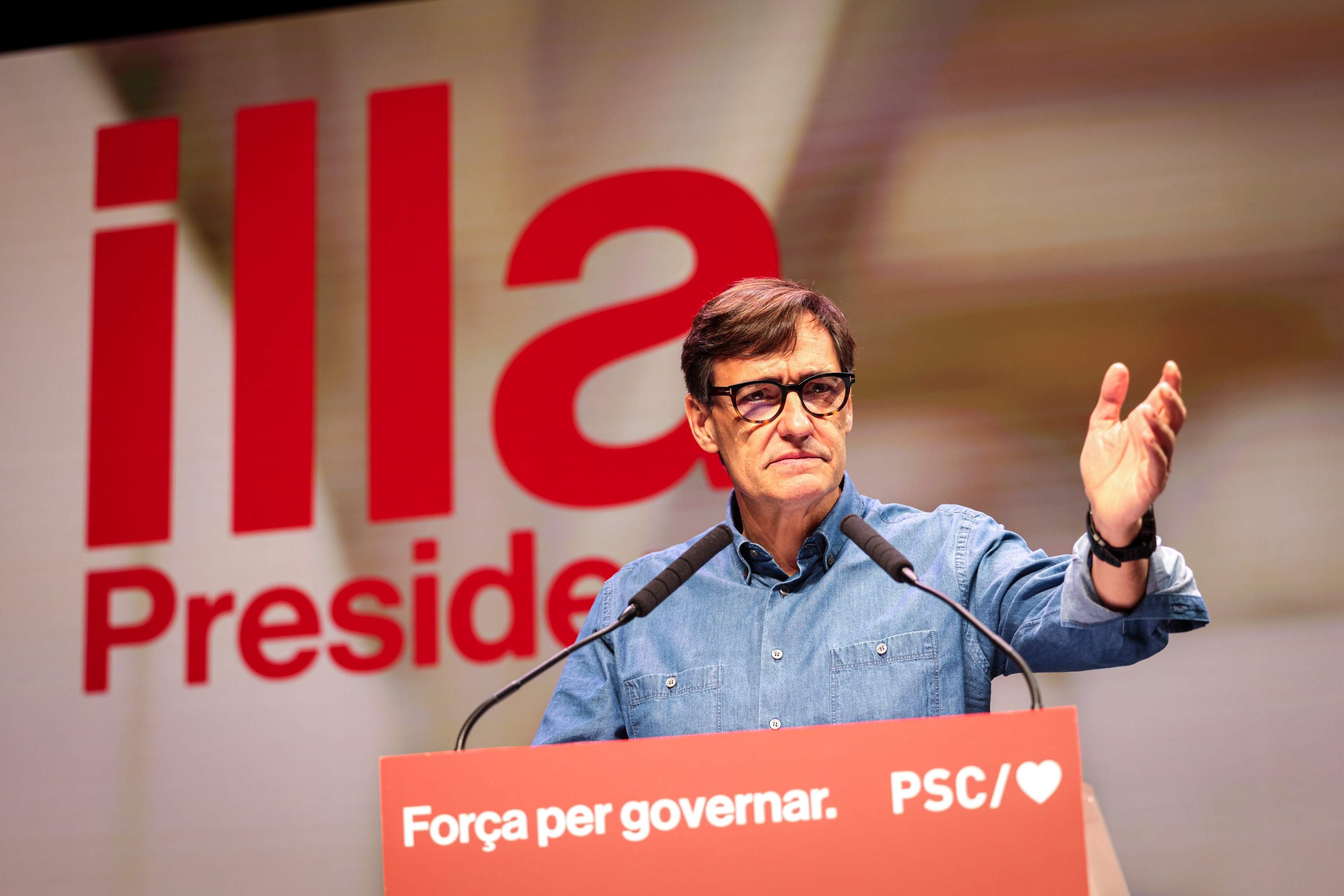 Crítiques de l'independentisme a Salvador Illa per dir 'Lérida' a Lleida: "Es referia a Colòmbia?"