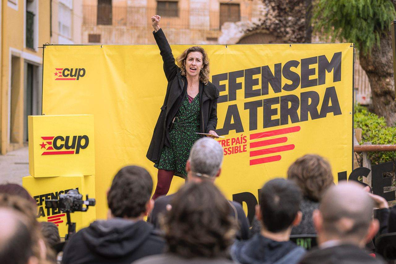 La CUP apela al electorado de izquierdas decepcionado con Aragonès: "Nuestro voto no se subordina al PSOE"