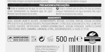 Jabón de manos neutralizante de olores Deliplus Jabón de manos neutralizante de olores Deliplus