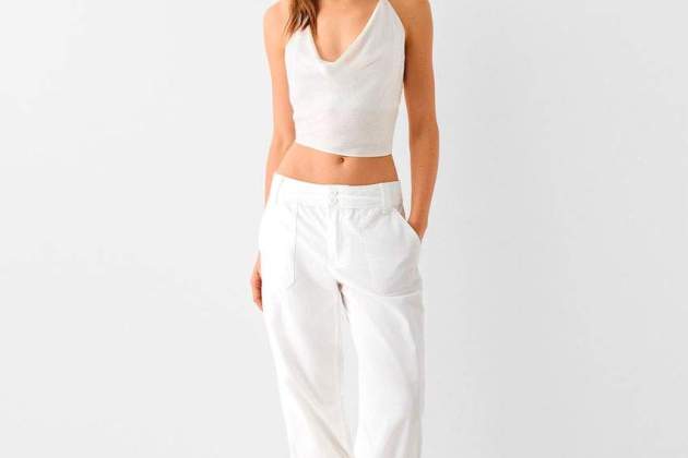 Pantalons capri low waist