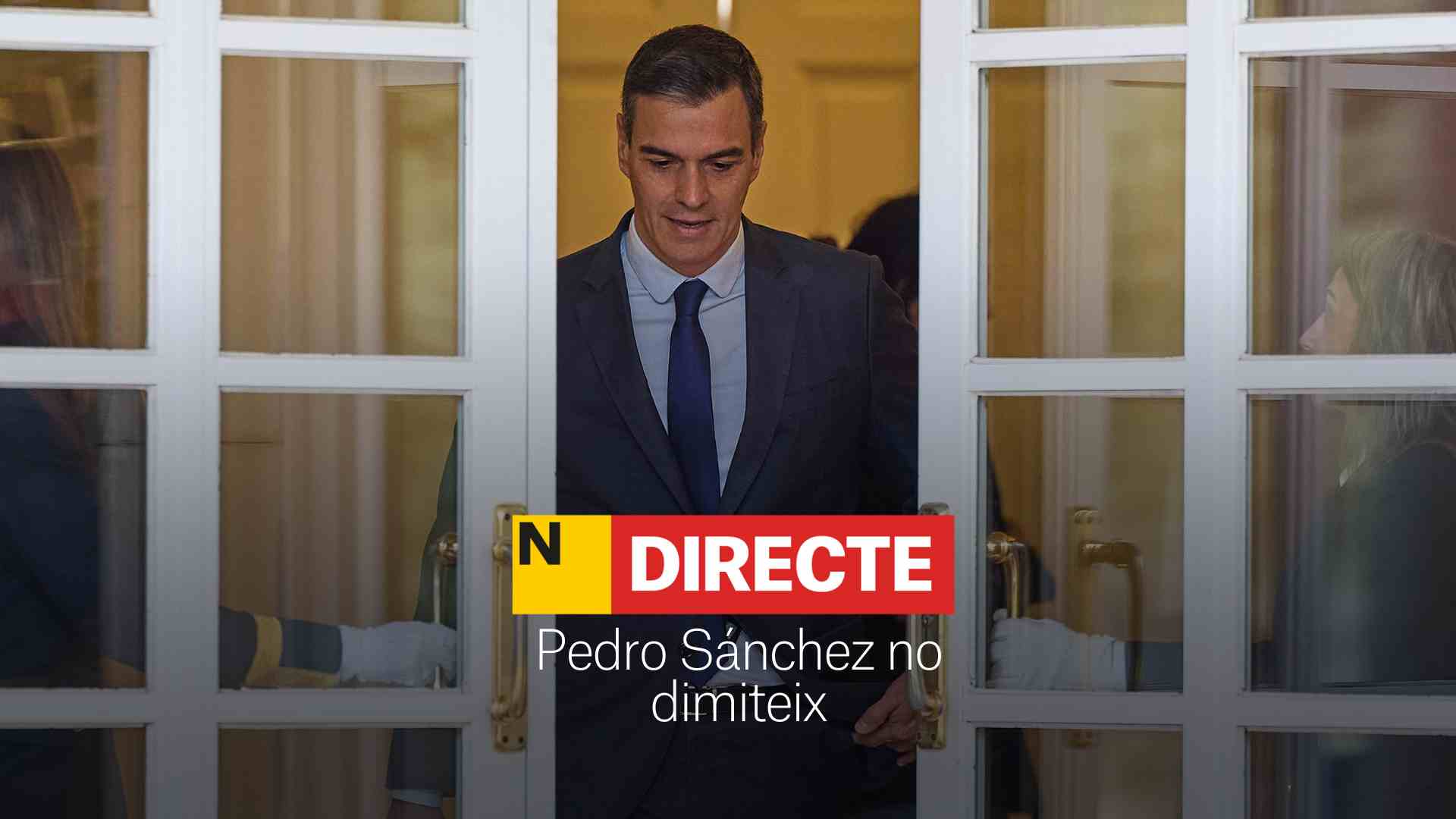 Pedro Sánchez no dimite, DIRECTO | Última hora del presidente del gobierno