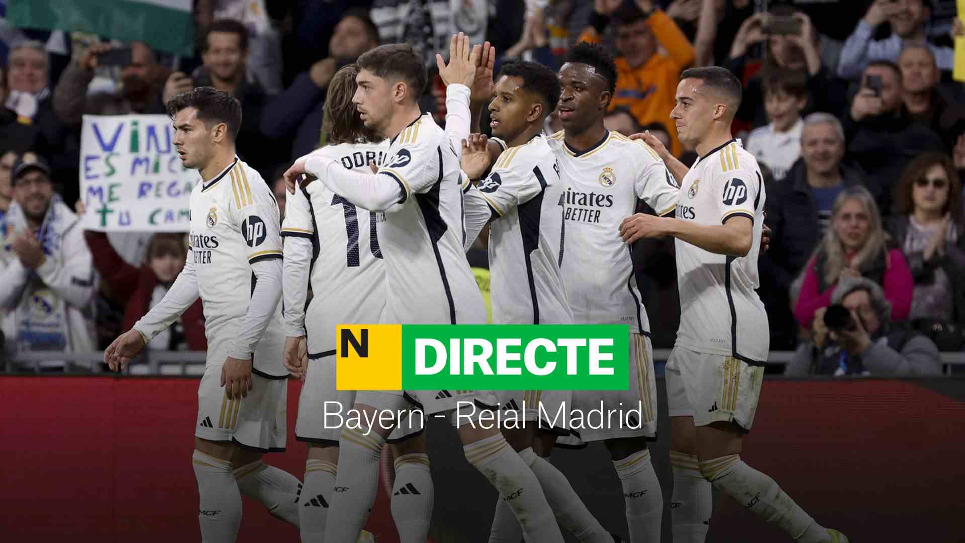 Bayern - Reial Madrid de la Champions League, DIRECTE | Els merengues defensen la momentània final