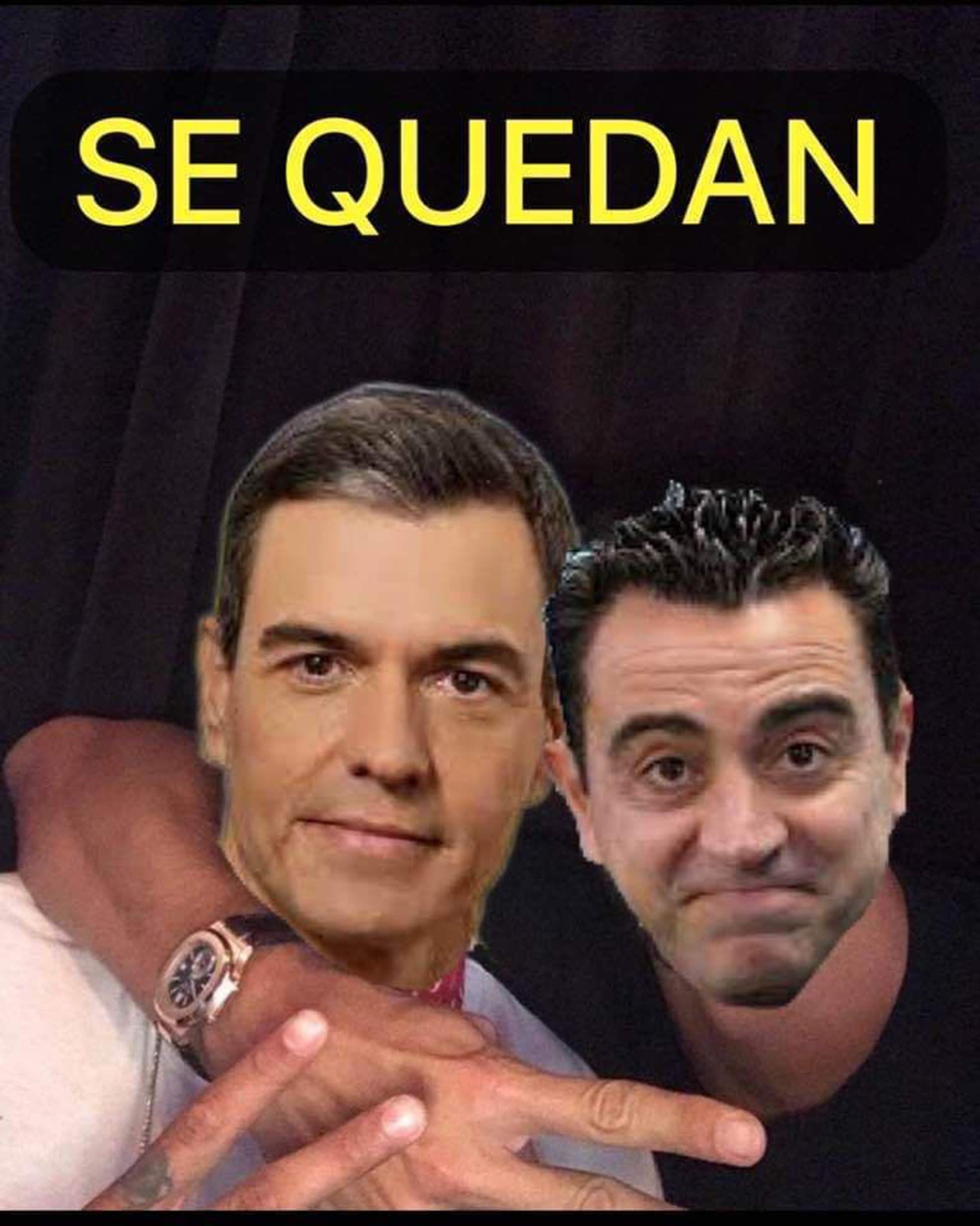 Los mejores memes de la decisión de Pedro Sánchez: del 'Pedro' de Raffaella Carrà a Xavi Hernández