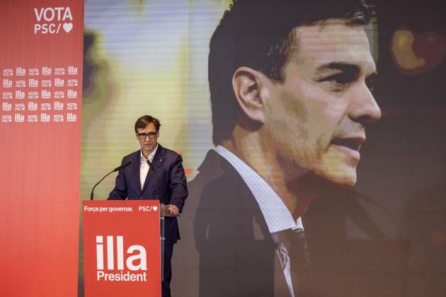 Salvador Illa Sánchez acte Mataró 29 abril 2024 Carlos Baglietto Salvador Illa Sánchez acte Mataró 29 abril 2024 Carlos Baglietto