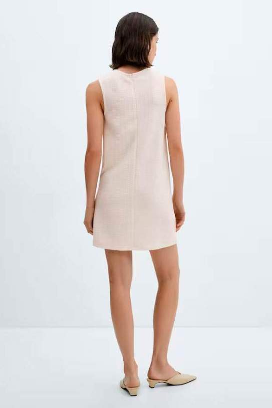 Vestido corto textura Vestido corto textura