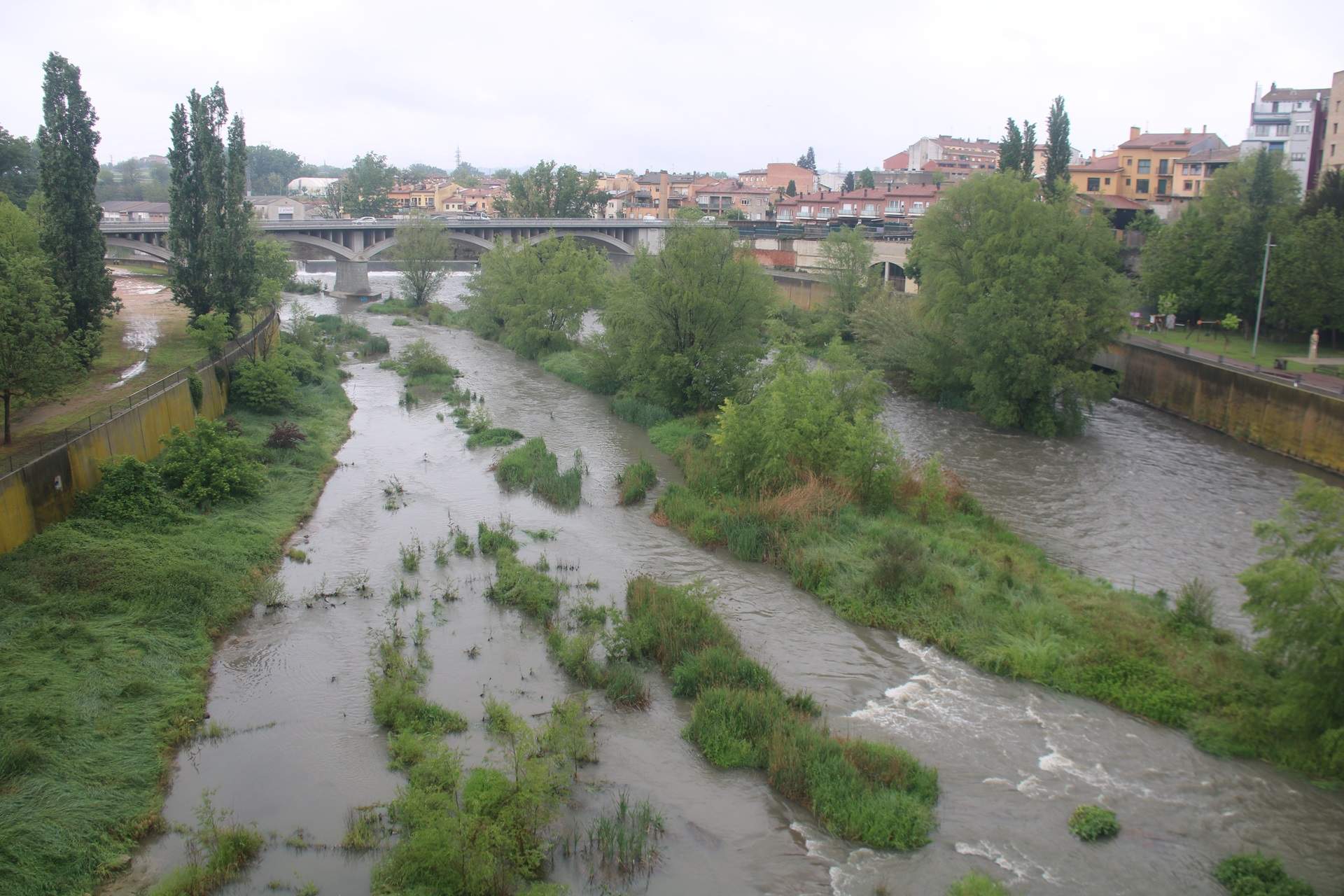 Los pantanos del Ter-Llobregat superan el 20% de su capacidad